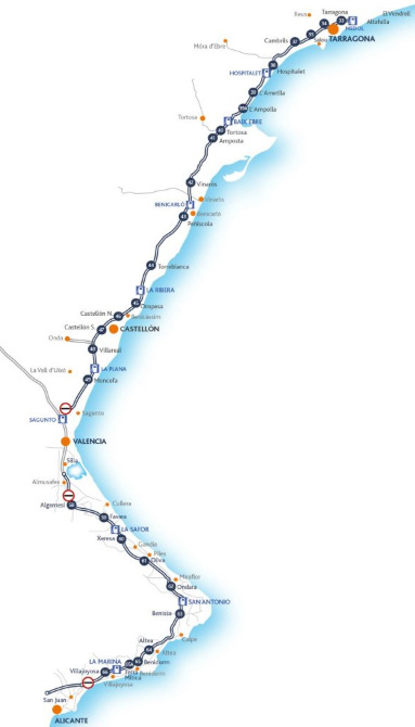 Autopista AP 7 Autopista Del Mediterr neo Espa a actualizado 2025 